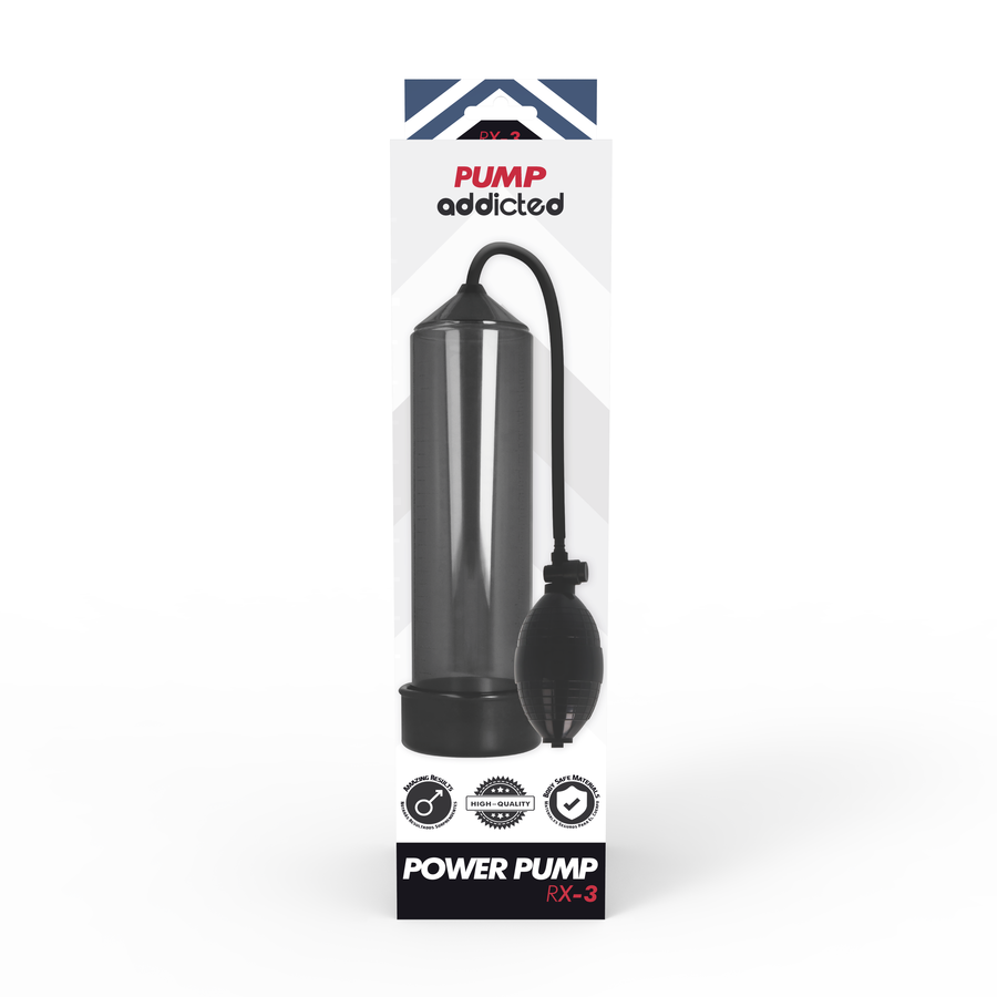 PUMP ADDICTED - RX3 TRANSPARENT - Sensualia