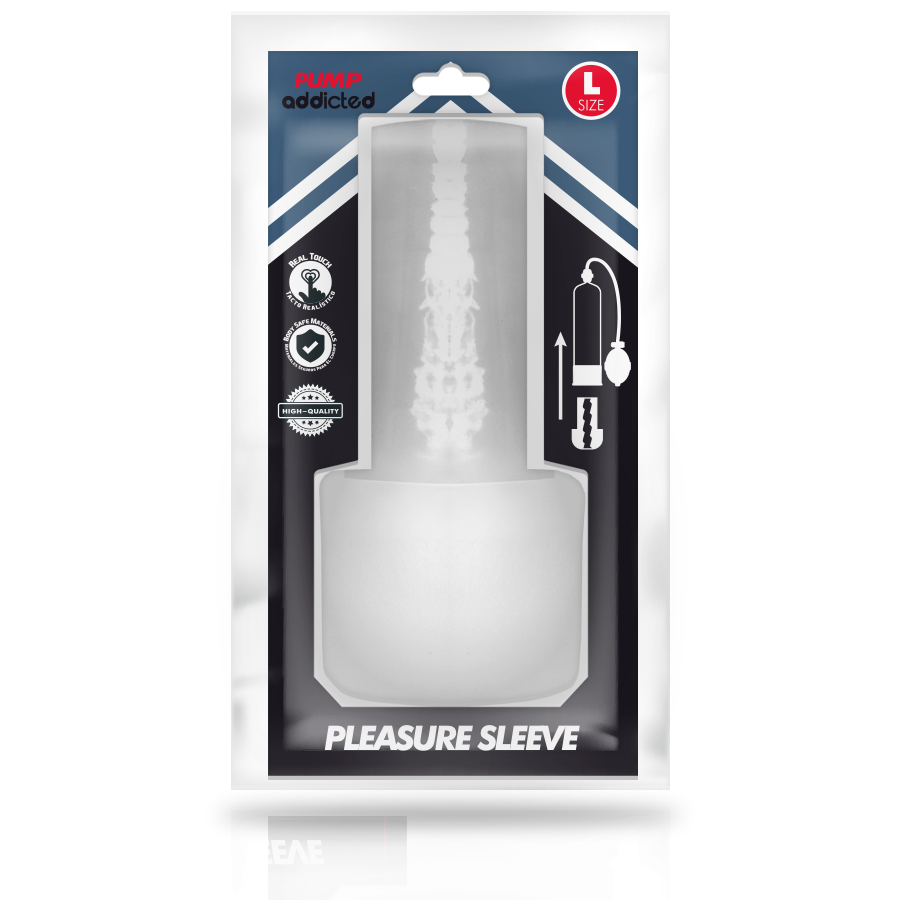 PUMP ADDICTED - POMPE AUTOMATIQUE PLEASURE SLEEVE - Sensualia