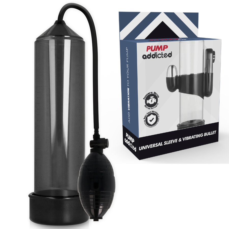PUMP ADDICTED - VIBRATEUR RX3 NOIR - Sensualia