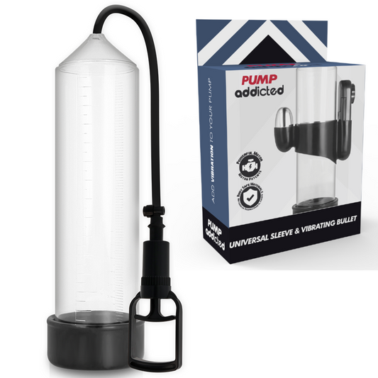 PUMP ADDICTED - VIBRATEUR TRANSPARENT RX7 PUMP ADDICTED