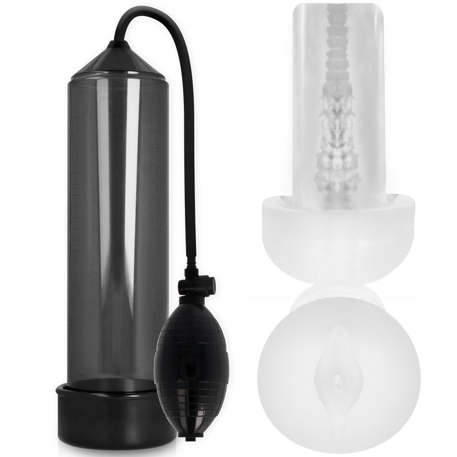 PUMP ADDICTED - RX3 NOIR AVEC MANCHON DE PLAISANCE - Sensualia