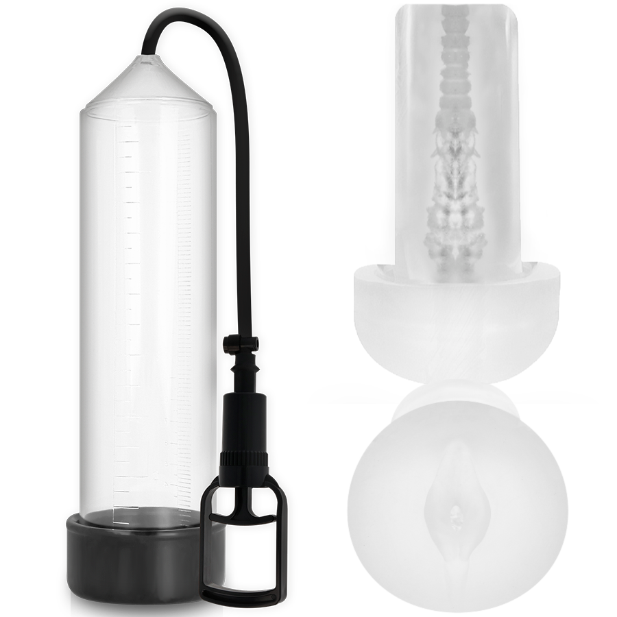 PUMP ADDICTED - RX7 TRANSPARENT AVEC MASTURBATEUR - Sensualia
