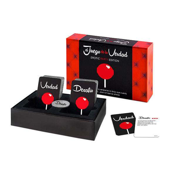 TEASE & PLEASE - LE JEU DE LA VÉRITÉ ÉDITION FÊTE ÉROTIQUE - Sensualia