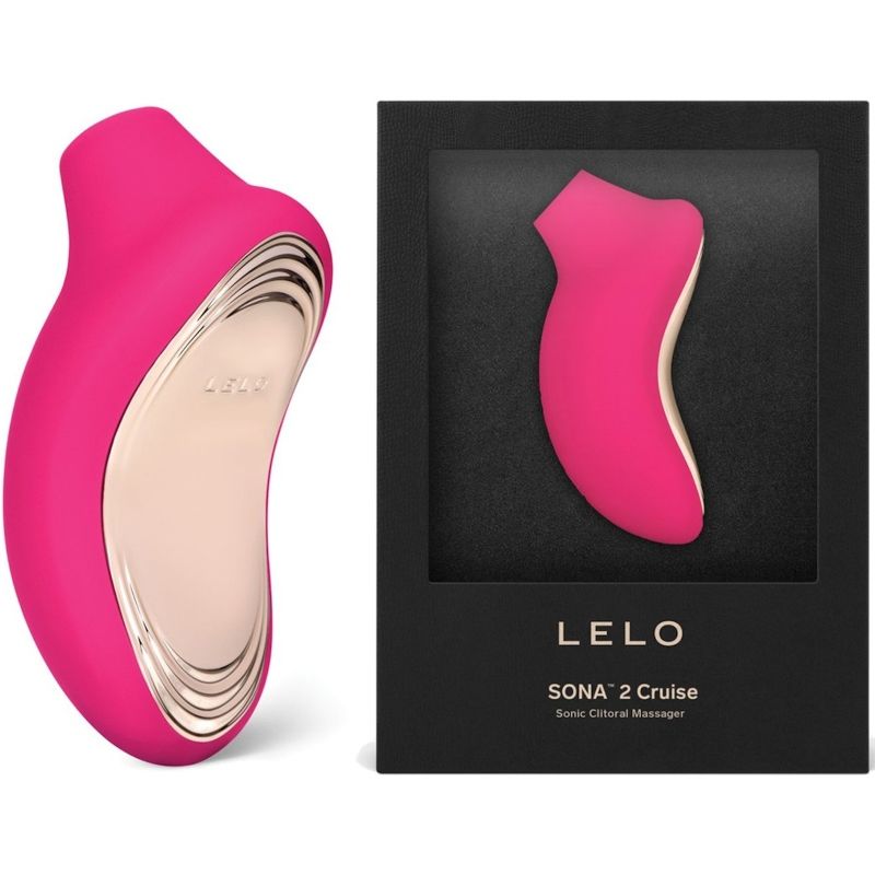 LELO - STIMULATEUR CLITORIS SONA 2 CRUISE CERISE - Sensualia
