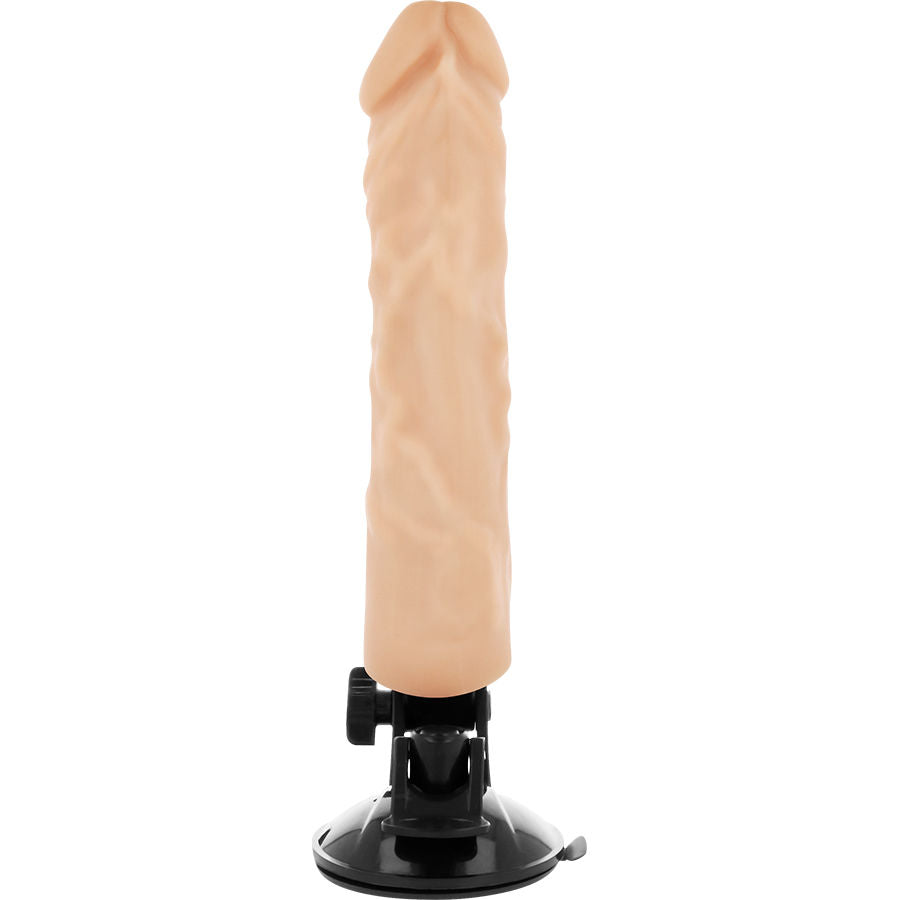 BASECOCK - VIBRATEUR RÉALISTE TÉLÉCOMMANDE NATUREL 21 CM -O- 4 CM - Sensualia