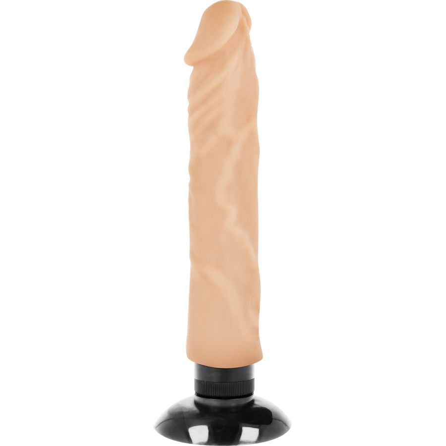 BASECOCK - VIBRATEUR RÉALISTE 2-1 NATUREL 20 CM -O- 4 CM - Sensualia