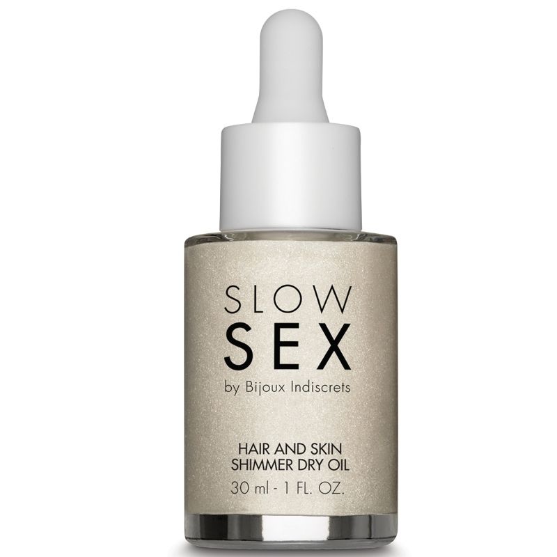 BIJOUX - SLOW SEX HUILE SÈCHE ÉCLAIRANTE MULTIFONCTION 30 ML - Sensualia
