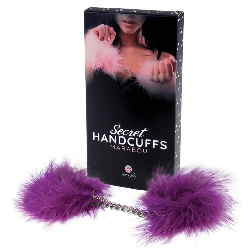 SECRETPLAY - MENOTTES MARABOU VIOLET - Sensualia