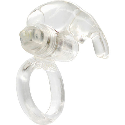 SEVEN CREATIONS - ANNEAU VIBRATEUR EN SILICONE TRANSPARENT SEVEN CREATIONS