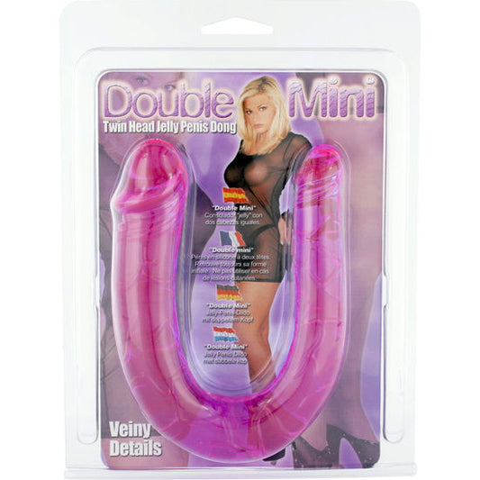 SEVEN CREATIONS - PÉNIS AVEC DEUX TÊTES DE GELÉE FLEXIBLES - Sensualia