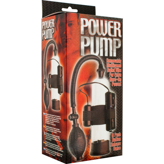 SEVEN CREATIONS - POMPE ÉRECTION POUR LE PÉNIS AVEC VIBRATEUR - Sensualia