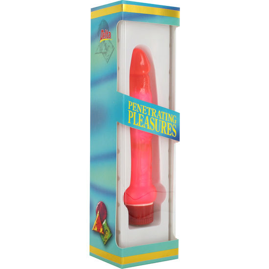 SEVEN CREATIONS - VIBRATEUR ANAL ROSE JELLY THIN - Sensualia