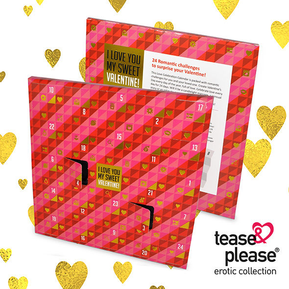 TEASE & PLEASE - CALENDRIER DE AVENT SAINT-VALENTIN - Sensualia