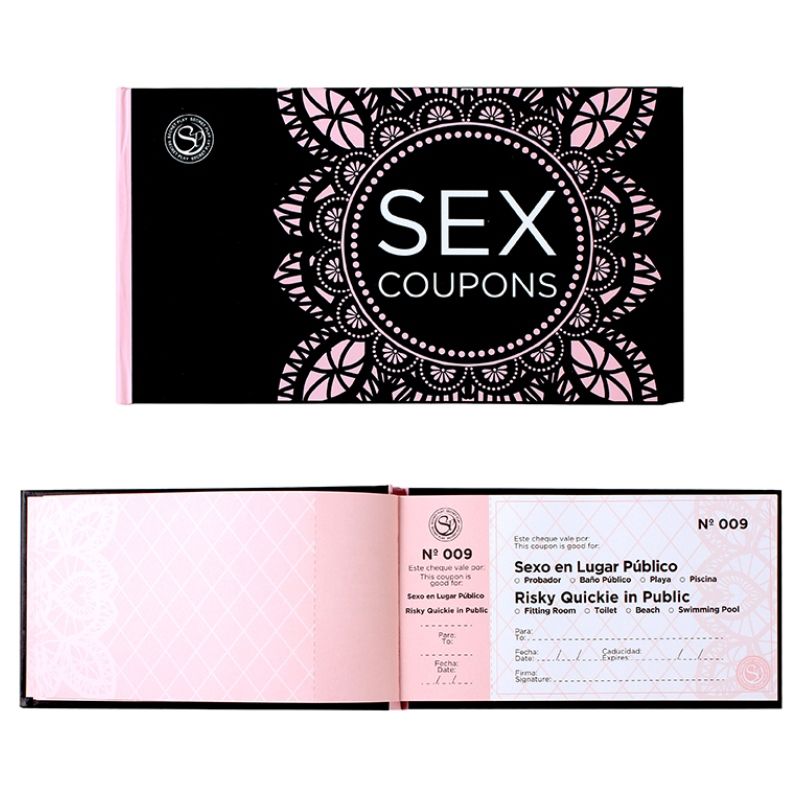 SECRETPLAY - COUPONS SEXE (ES/EN) - Sensualia