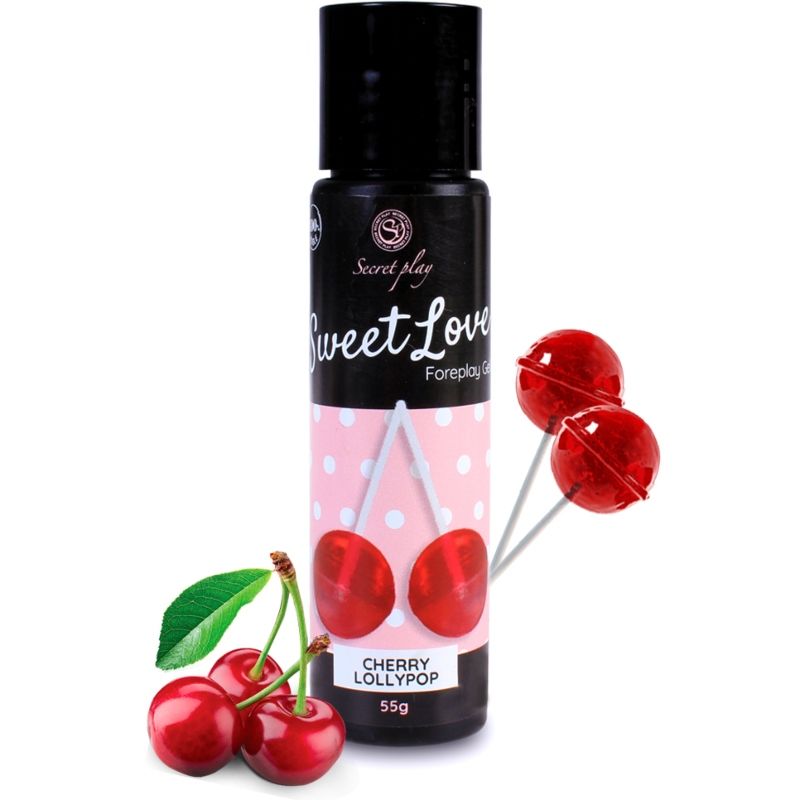 SECRETPLAY - GEL SUCETTE CERISE AMOUR DOUX 60 ML - Sensualia