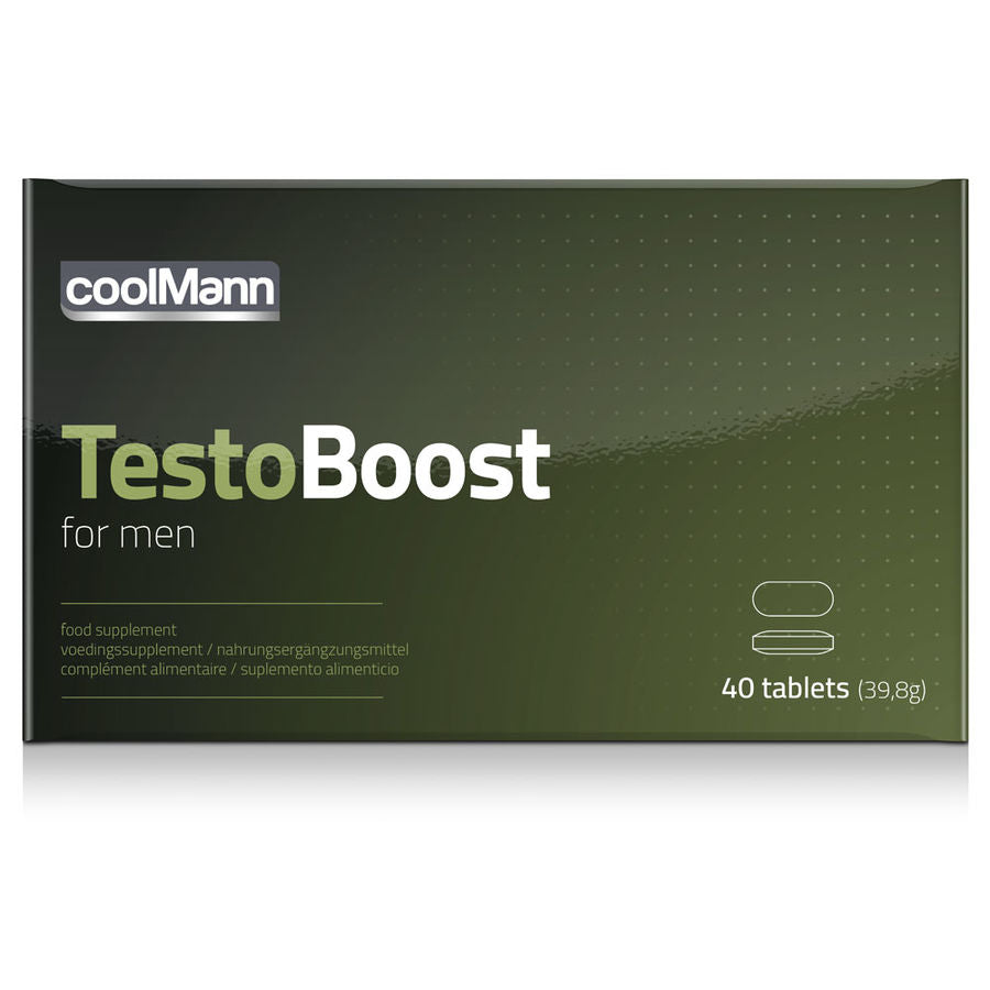COBECO - COOLMANN TESTOBOOST 40 COMPRIMES - Sensualia