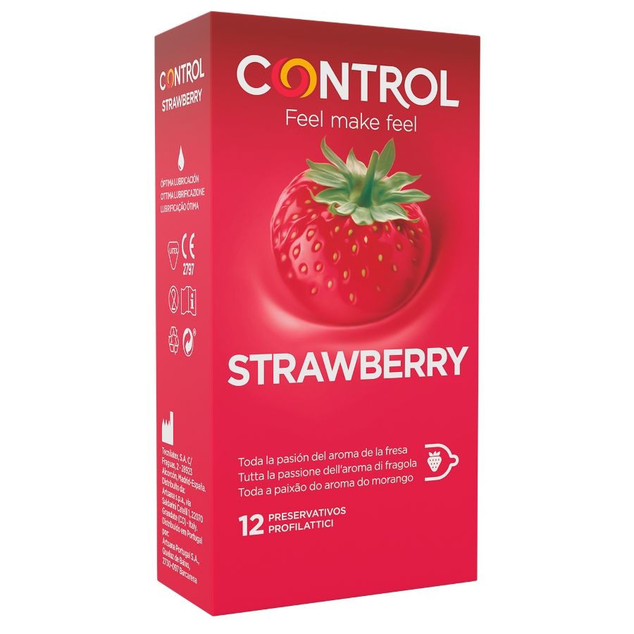 CONTROL - ADAPTATION FRAISE 12 UNITÉS - Sensualia