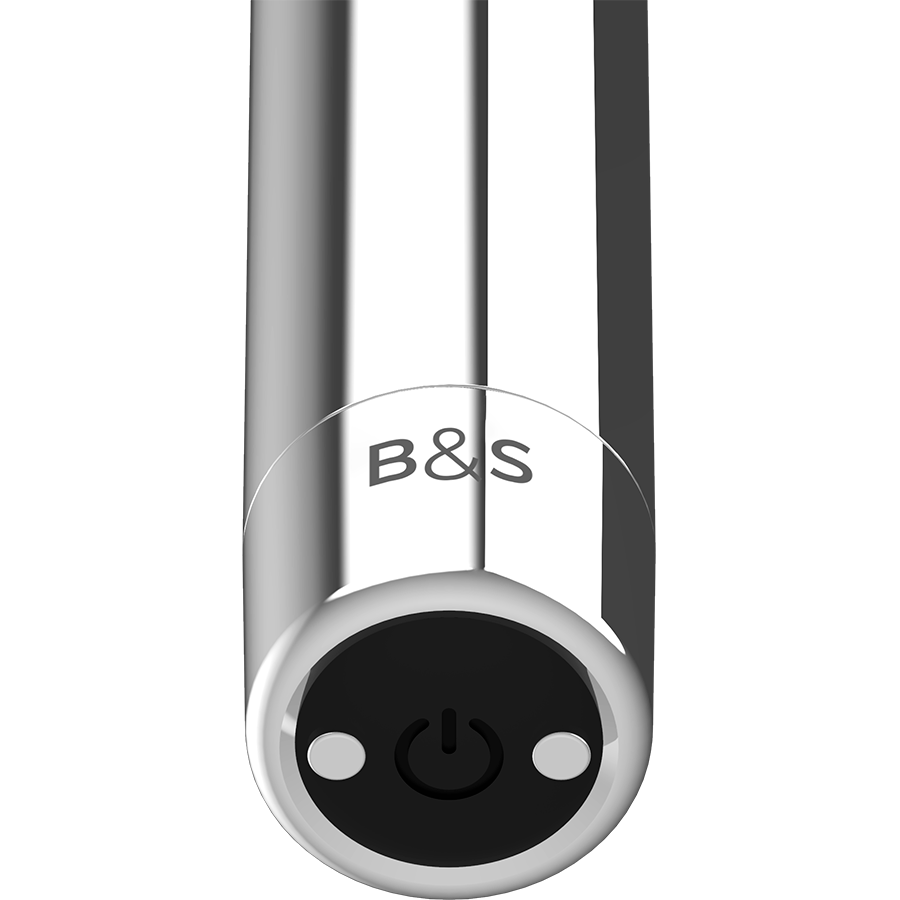 BLACK&SILVER - BALLE MAGNÉTIQUE VIBRANTE KAILAN 2 ARGENT BLACK&SILVER