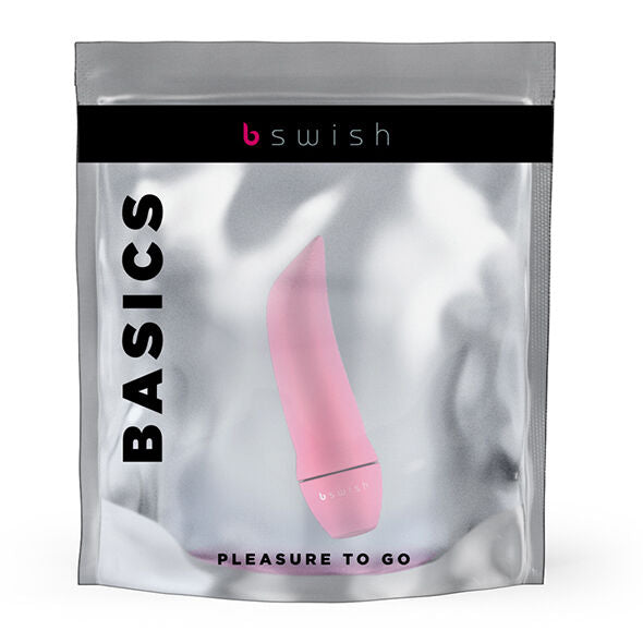 B SWISH - VIBRATEUR BULLET BMINE BASIC CURVE AZALÉE - Sensualia