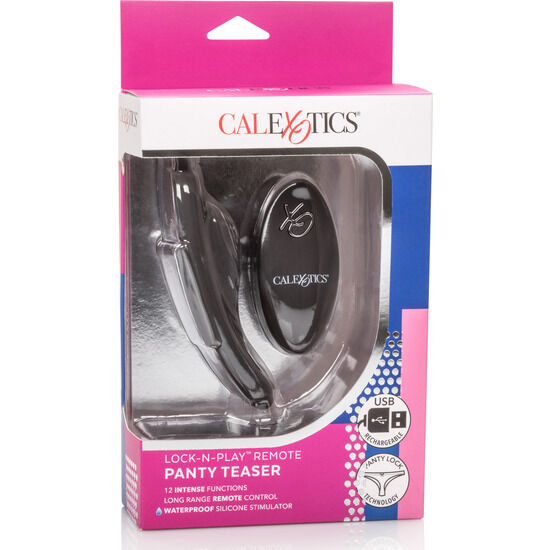 CALEXOTICS - XO REMOTE LOCK N PLAY PANTY TEASER - Sensualia