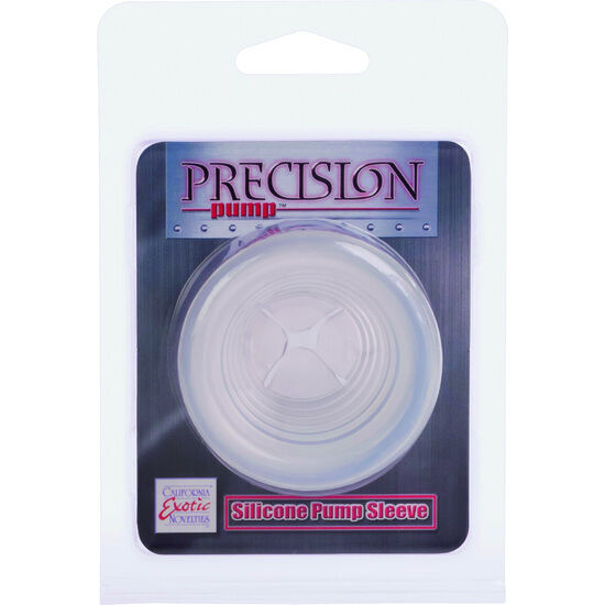 CALEXOTICS - MANCHON DE POMPE UNIVERSEL EN SILICONE CLAIR - Sensualia