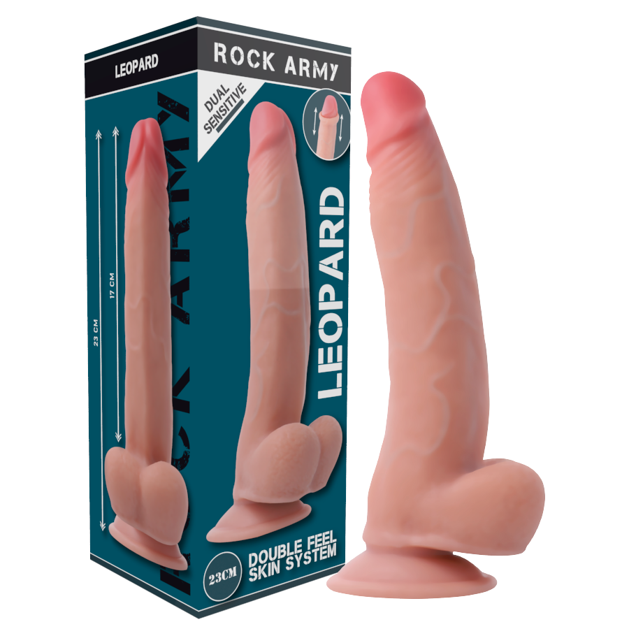 ROCKARMY - DUAL DENSITY LEOPARD 23 CM -O- 4.77 CM - Sensualia