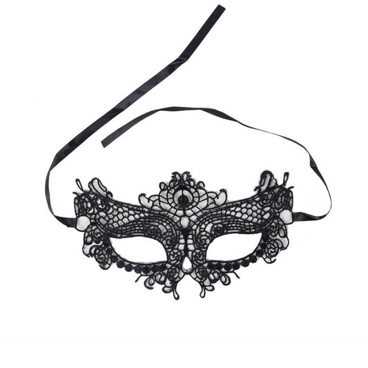 QUEEN LINGERIE - MASQUE DENTELLE TAILLE UNIQUE - Sensualia