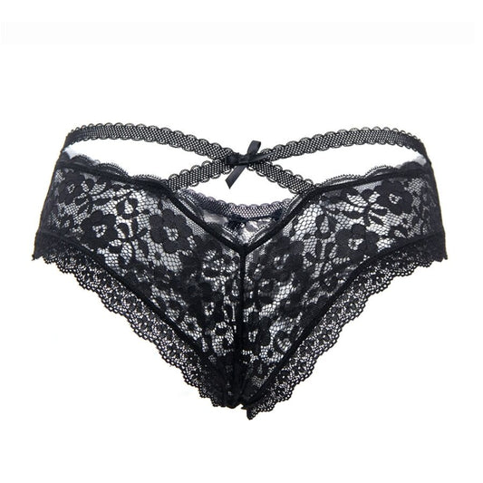 QUEEN LINGERIE - CULOTTE DENTELLE FLORALE S/M - Sensualia