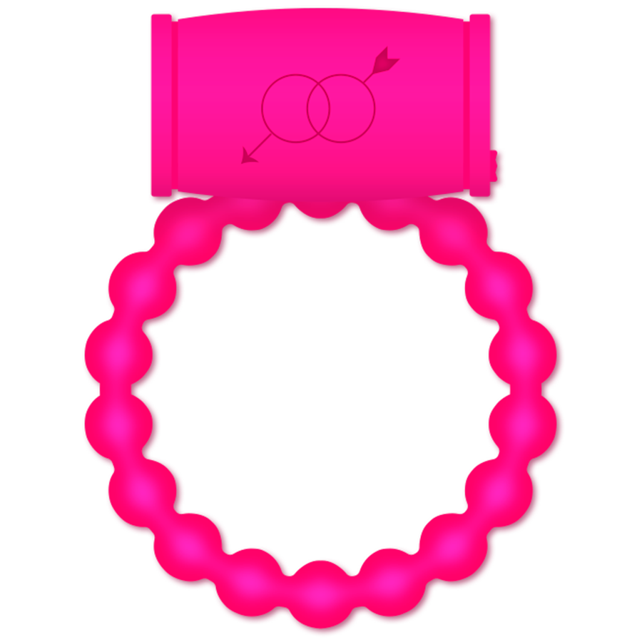 CASUAL LOVE - BAGUE VIBRATRICE 25 ROSE - Sensualia