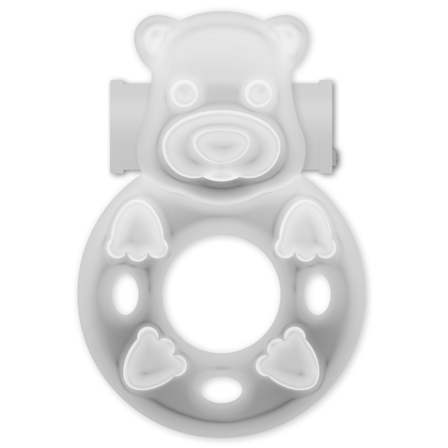 CASUAL LOVE - 26 ANNEAU DE VIBRATEUR TRANSPARENT BUNNY - Sensualia