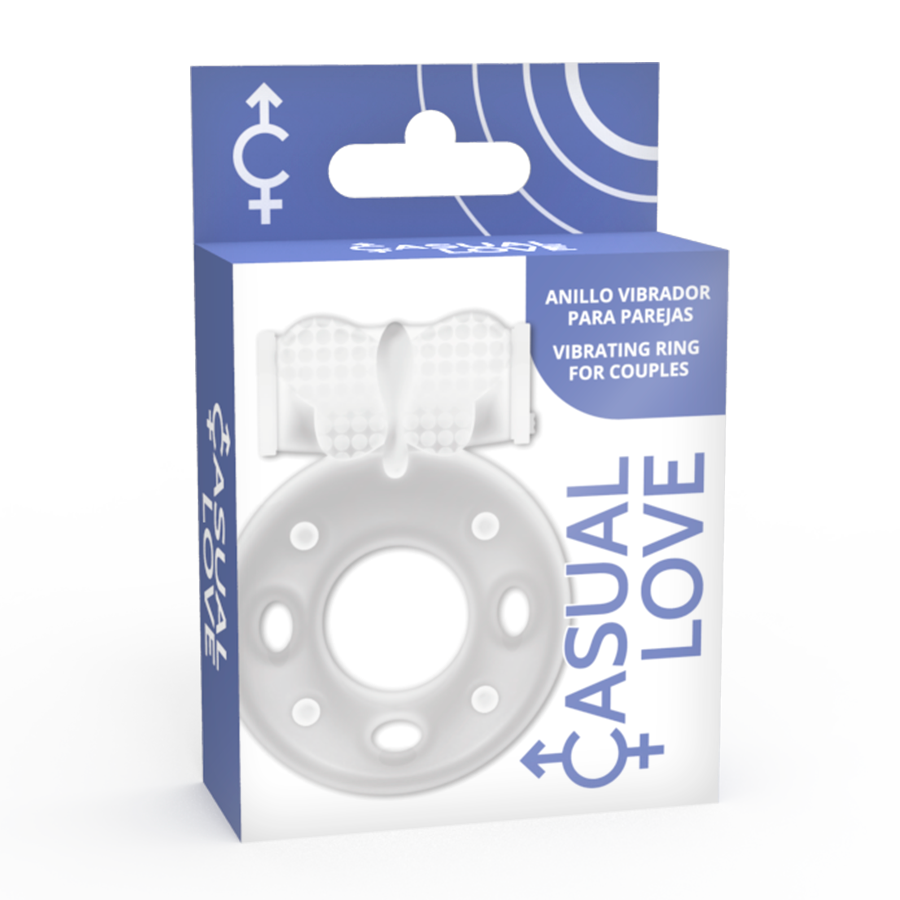 CASUAL LOVE - BAGUE 34 TRANSPARENTE - Sensualia
