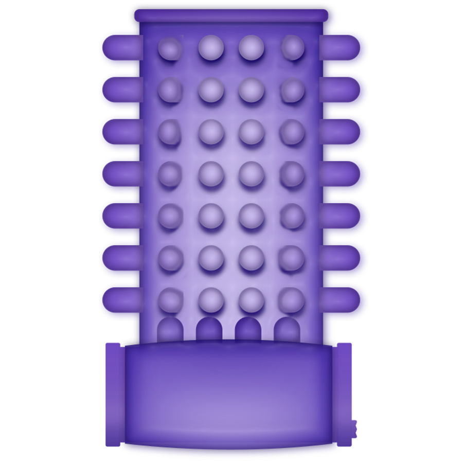 CASUAL LOVE - COUVERCLE DE PÉNIS DE VIBRATEUR LILAS - Sensualia