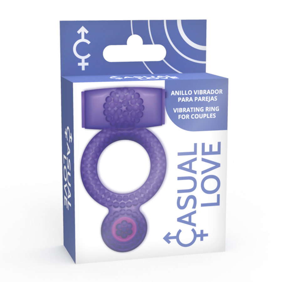 CASUAL LOVE - BAGUE LILAS DOUBLE PLAISIR CASUAL LOVE