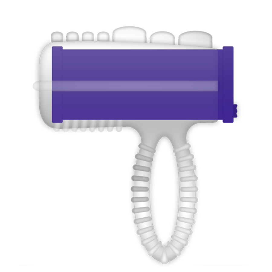 CASUAL LOVE - RING VIBRATOR LILAC TONGUE - Sensualia