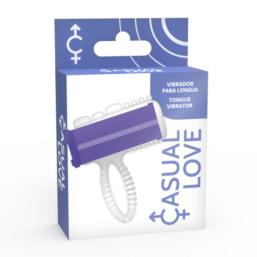 CASUAL LOVE - RING VIBRATOR LILAC TONGUE - Sensualia