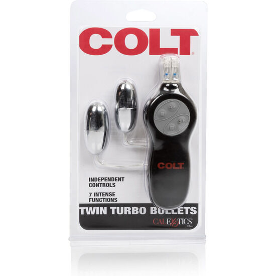 CALEXOTICS - BALLES DOUBLE TURBO COLT 7 FONCTIONS - Sensualia