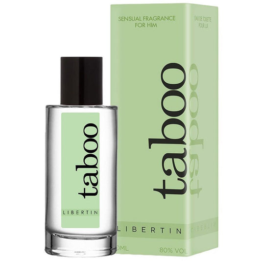 RUF - PARFUM AUX PHÉROMONES MASCULINES TABOO LIBERTIN 50ML - Sensualia