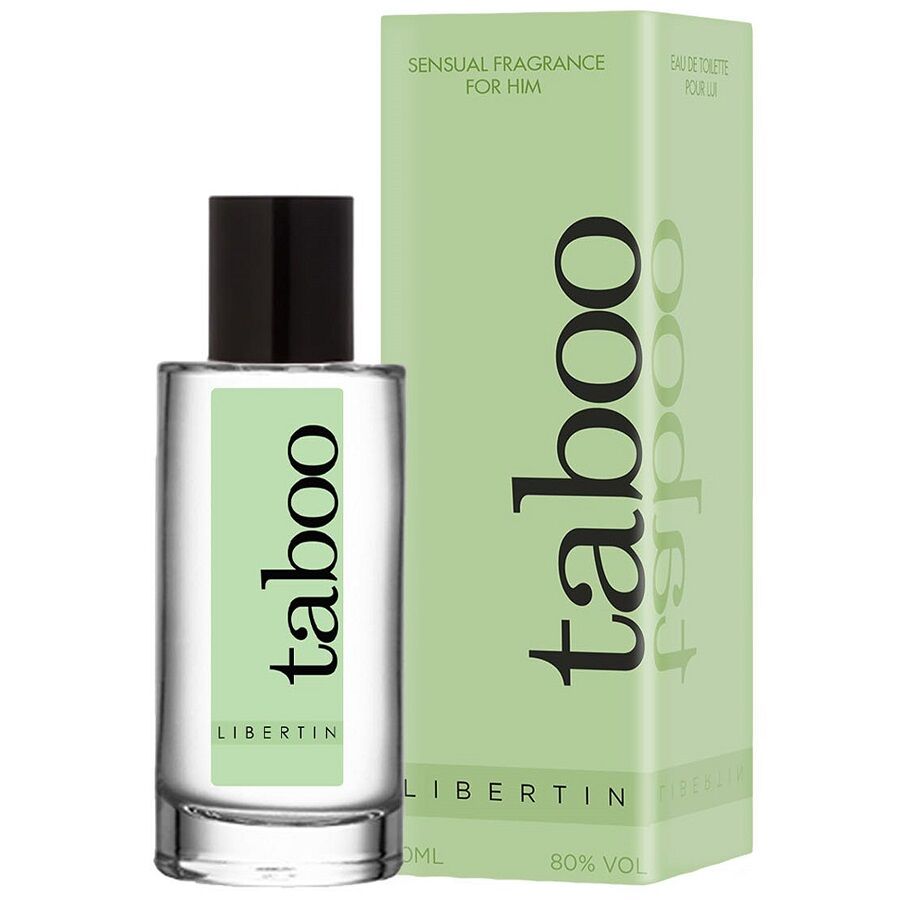 RUF - PARFUM AUX PHÉROMONES MASCULINES TABOO LIBERTIN 50ML - Sensualia