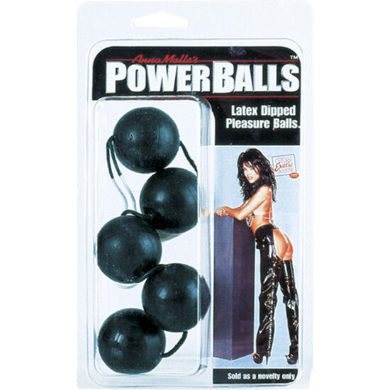 CALEXOTICS - BALLES POWER ANAL NOIRES - Sensualia