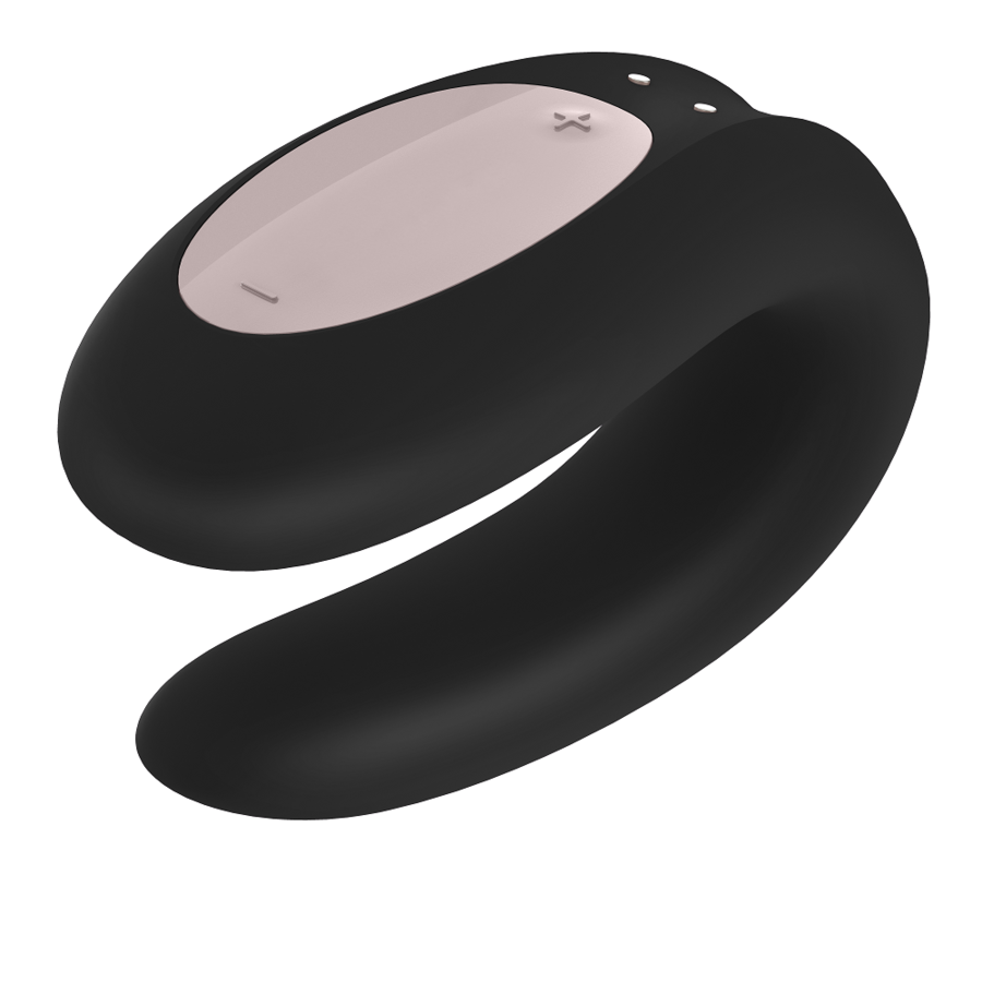 SATISFYER - DOUBLE JOY CON APP MORADO - Sensualia