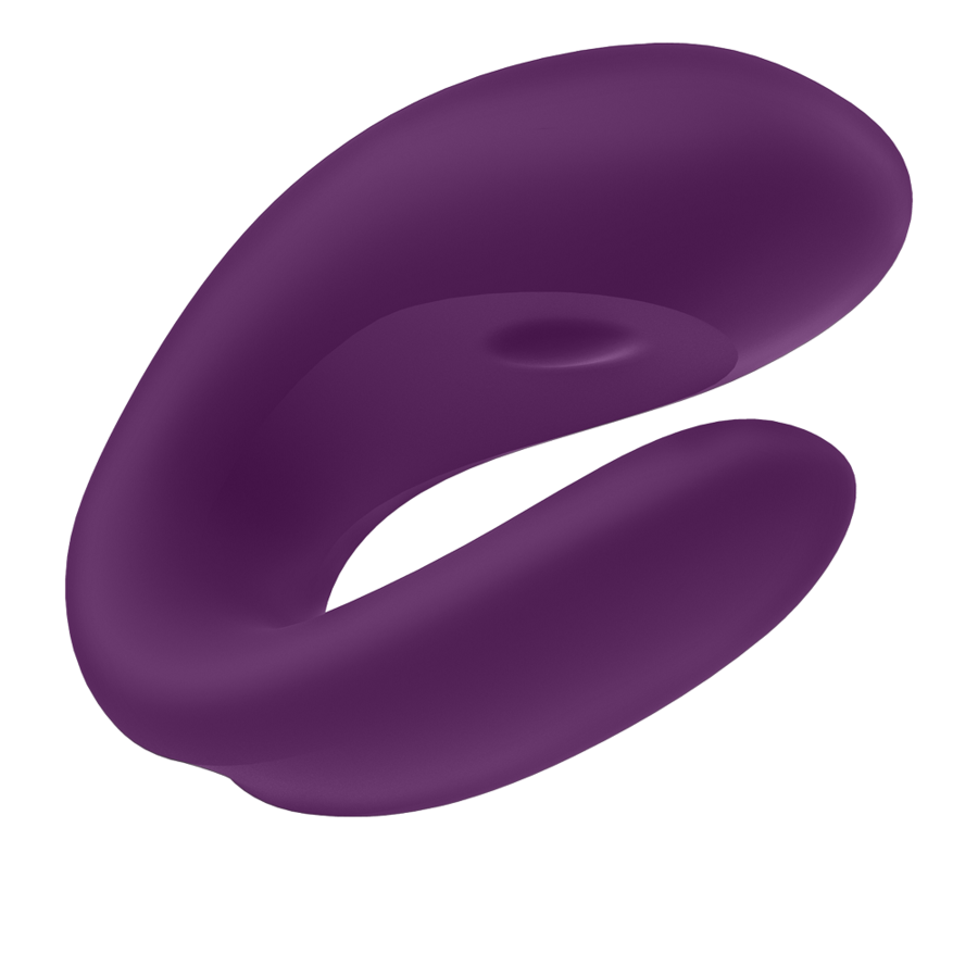 SATISFYER - DOUBLE JOY CON APP MORADO - Sensualia