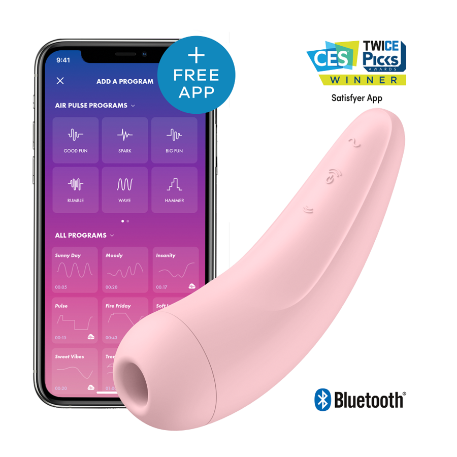 SATISFYER - CURVY 2 + ROSA - Sensualia