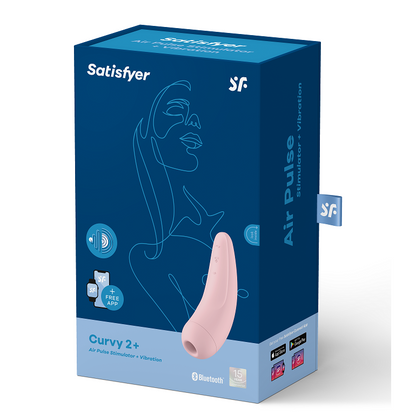 SATISFYER - CURVY 2 + ROSA - Sensualia