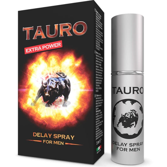 TAURO - EXTRA POWER SPRAY RETARDANT POUR HOMME 5 ML - Sensualia