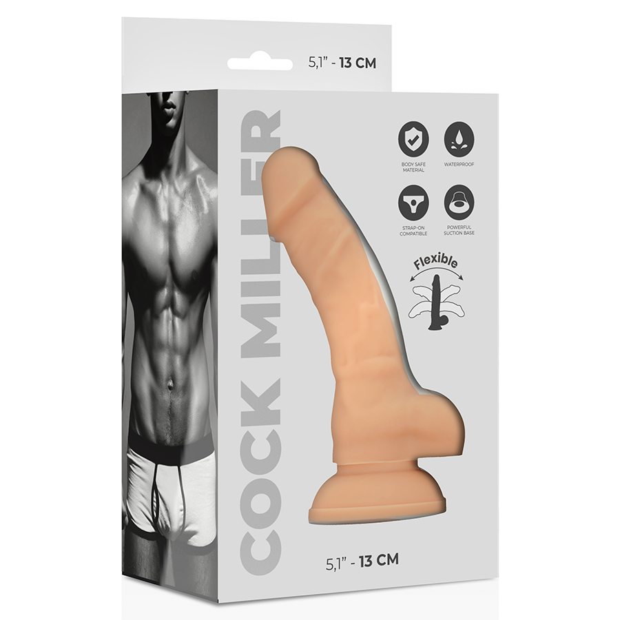 COCK MILLER - SILICONE DENSITÉ COCKSIL ARTICULABLE 13 CM COCK MILLER