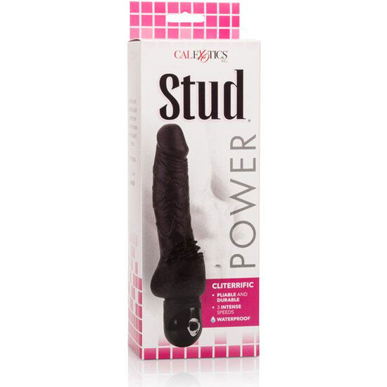 CALEXOTICS - VIBRATEUR NOIR POWER STUD CLITERRIFIC - Sensualia