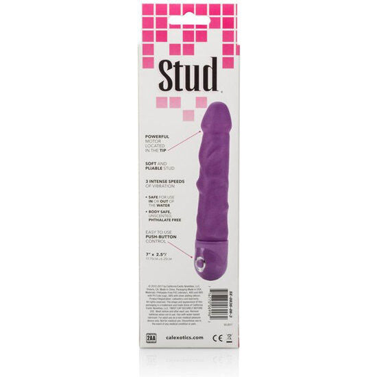 CALEXOTICS - VIBRATEUR POWER STUD TIGE ROSE - Sensualia