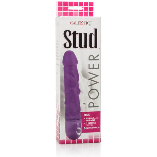 CALEXOTICS - VIBRATEUR POWER STUD TIGE ROSE - Sensualia