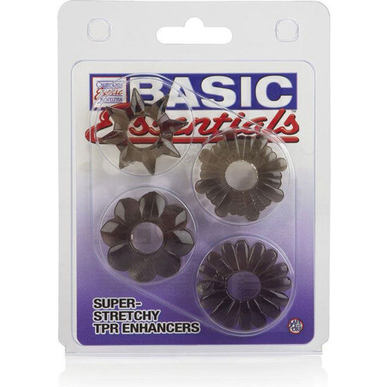 CALEXOTICS - PAQUET DE 4 ESSENTIELS DE BASE - Sensualia
