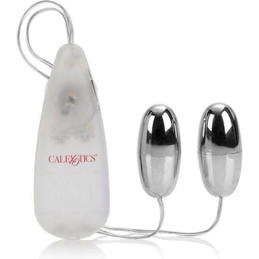 CALEXOTICS - BALLES VIBRANTES DUO ARGENT CALEXOTICS